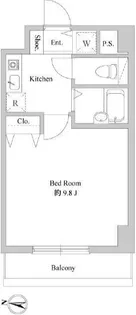 Y&H平塚【6階】の間取り