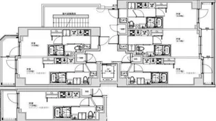 SーRESIDENCE横濱阪東橋【5階】の間取り