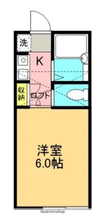 ルミエールミタ【1階】の間取り