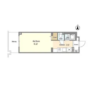 オーキッドレジデンス港北綱島アネックス【1階】の間取り