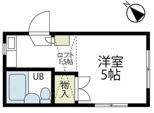 メゾン西谷【101号室号室】の間取り