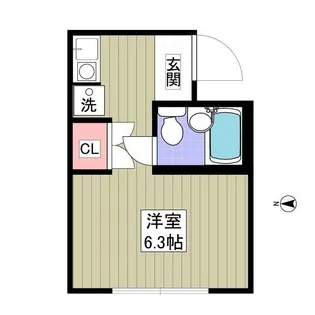 KENWOOD HOUSE【2階】の間取り