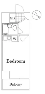 ライオンズマンション川崎貝塚第2【1階】の間取り