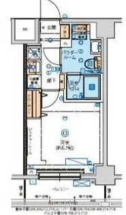 リヴシティ横濱ヒルサイドテラス【5階】の間取り