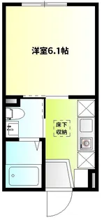 WITH PLACE上町【101号室号室】の間取り