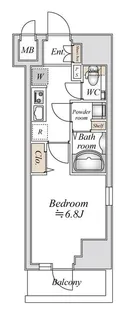小田急伊勢原駅前マンション【14階】の間取り