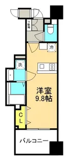 TOPAZ本厚木【14階】の間取り