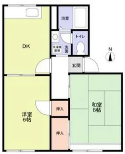 グレープズヒル【1階】の間取り