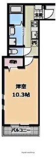 BRILLIANT保土ヶ谷【2階】の間取り