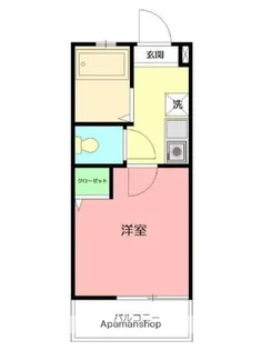 ビーズ湘南【1階】の間取り