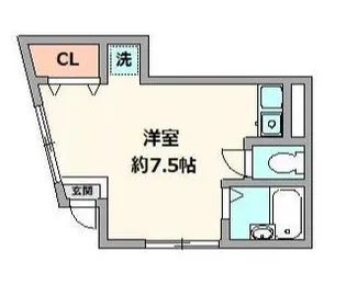イースタンパレス浦賀【1階】の間取り