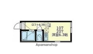 ユナイト根岸アイガーの杜【1階】の間取り