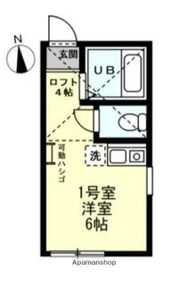 ユナイト根岸バルティアの杜【2階】の間取り