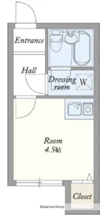 サンステージ蒔田A棟【1階】の間取り