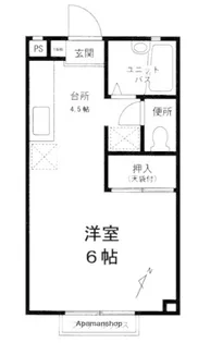 FK戸塚コーポ【2階】の間取り