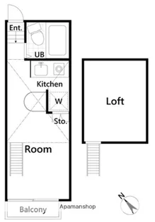サンファン海老名【2階】の間取り
