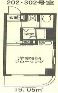 ベアーズ湘南【2階】の間取り