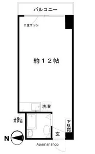 茅ヶ崎シーサイドパレス【5階】の間取り