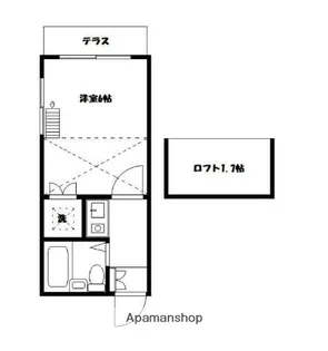 トピア下永谷【1階】の間取り