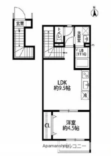 アムール雫【2階】の間取り