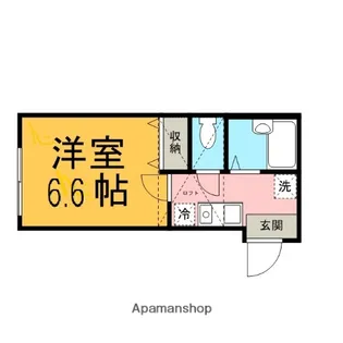 アザレ読売ランドB棟【2階】の間取り