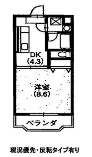 さくら壱番館【102号室】の間取り