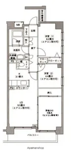 グランドクロス【3階】の間取り