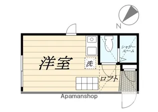 フロンティア星川【1階】の間取り