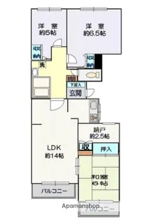 クリオ鎌倉笛田【2階】の間取り