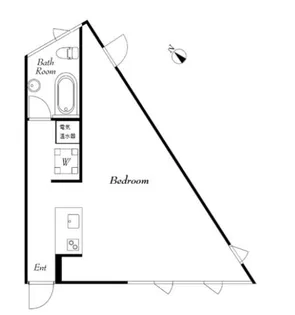 WEEKEND HOUSE ALLEY【3階】の間取り