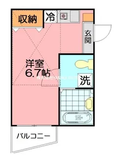 アザレア湘南【2階】の間取り