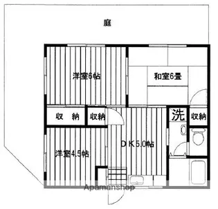 Y・Kハイム【1階】の間取り