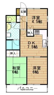 洋光台田中ビル【2階】の間取り