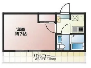 プロシード追浜【2階】の間取り