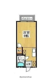 グランドパレスサネカタB棟【1階】の間取り