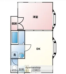 サニーコート葉山【1階】の間取り