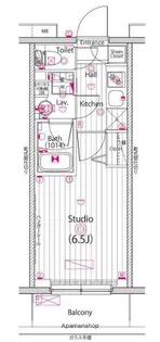 グランド・ガーラ横浜【4階】の間取り
