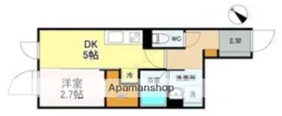 デュオメゾン横浜【5階】の間取り