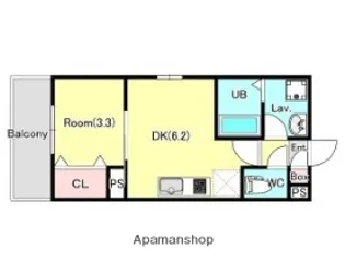 ジーメゾン伊勢原東大竹【3階】の間取り