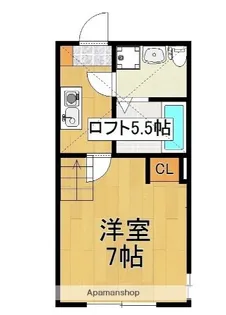 パティオ湘南田浦A【1階】の間取り