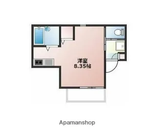 ラ・メールたうら【2階】の間取り