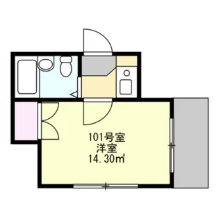 EGAO本厚木【1階】の間取り