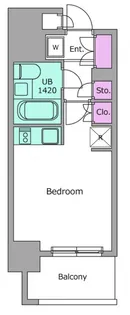 1Rの間取り画像