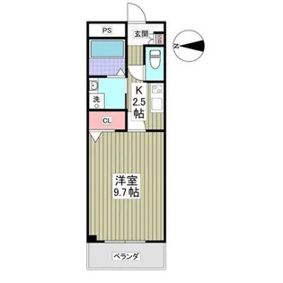ベルフロースト【1階】の間取り