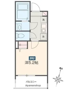 MELDIAかしわ台Ⅱ【2階】の間取り