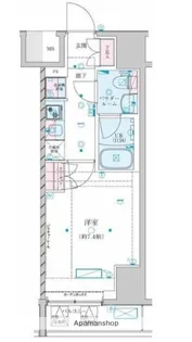 GENOVIA川崎Ⅶ【7階】の間取り