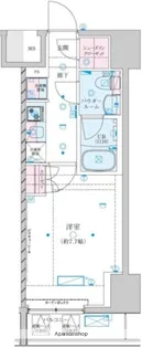 GENOVIA川崎Ⅶ【5階】の間取り