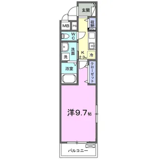 グランツ【3階】の間取り