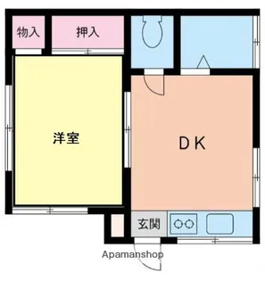 コスモAOI戸塚【1階】の間取り