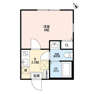 GOLD LAGOON 富岡東【1階】の間取り